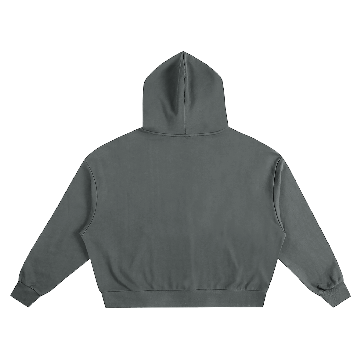 Sudadera con capucha de gran tamaño y corte cuadrado