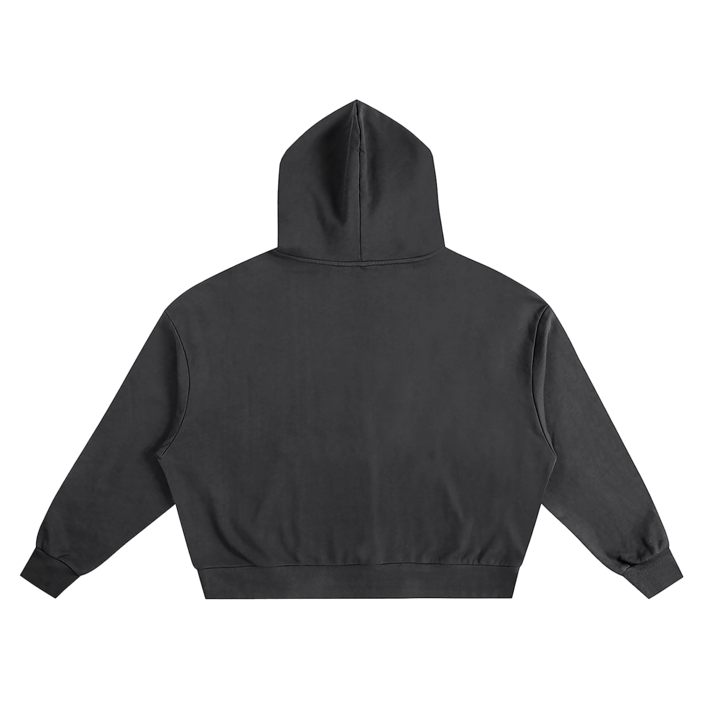 Sudadera con capucha de gran tamaño y corte cuadrado