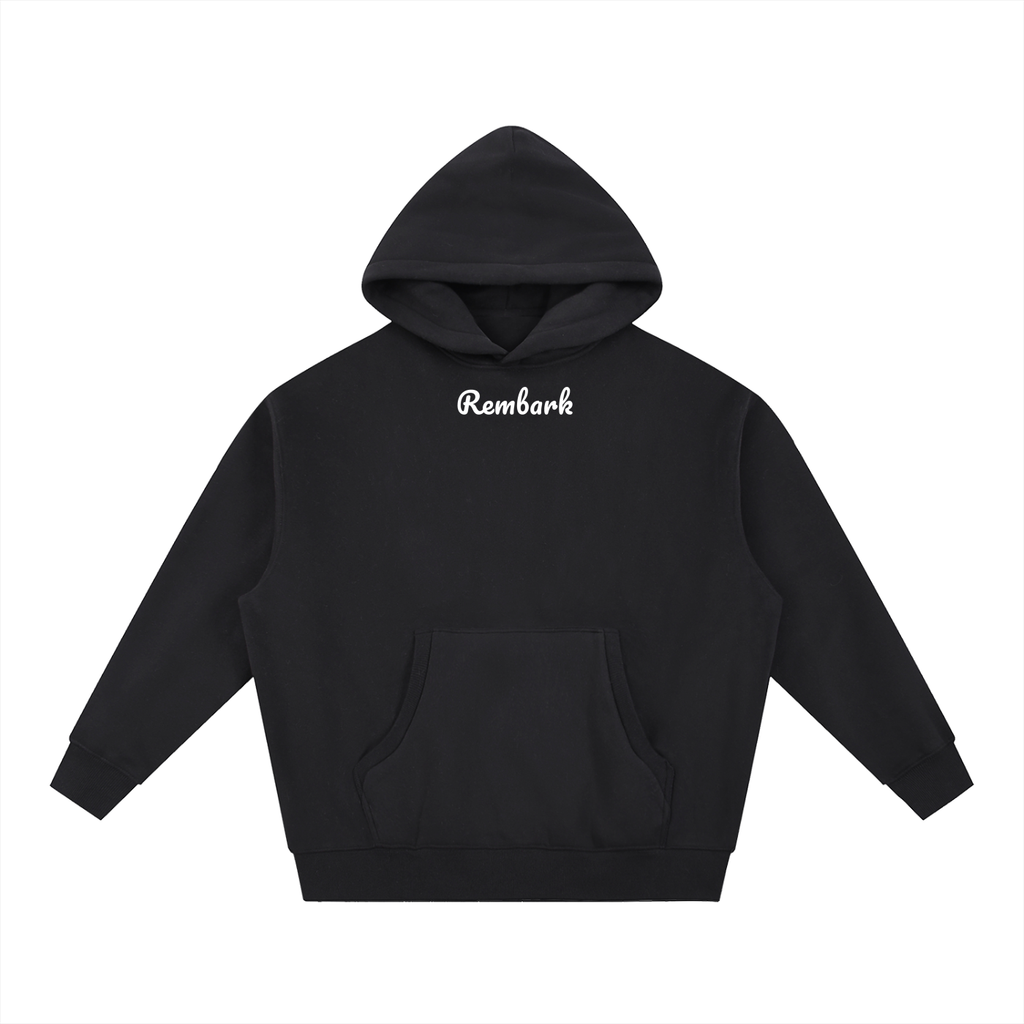 Essential Oversized Boxy Fit Fleece Hoodie
