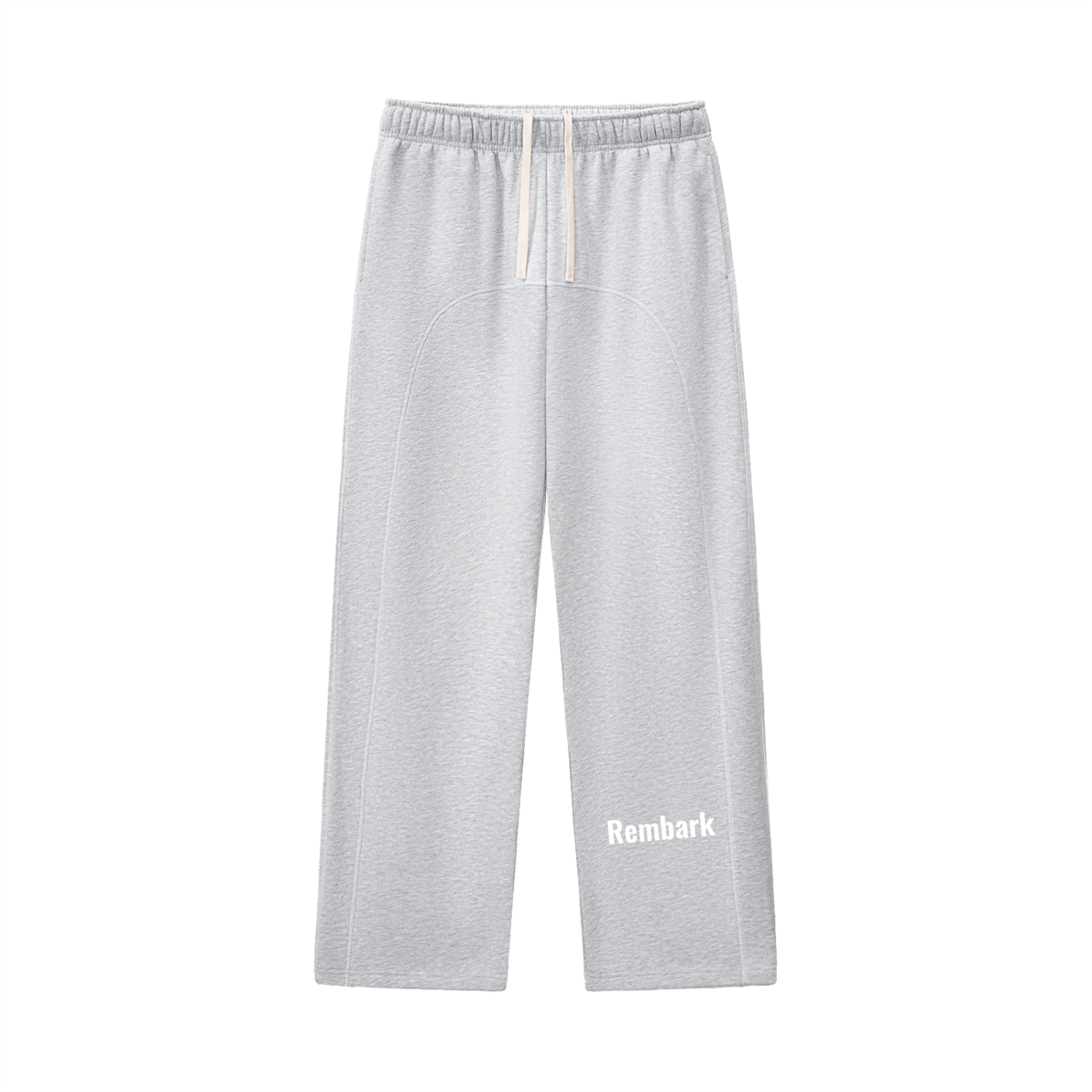 Contrast-Stitched Fleece Sweatpants