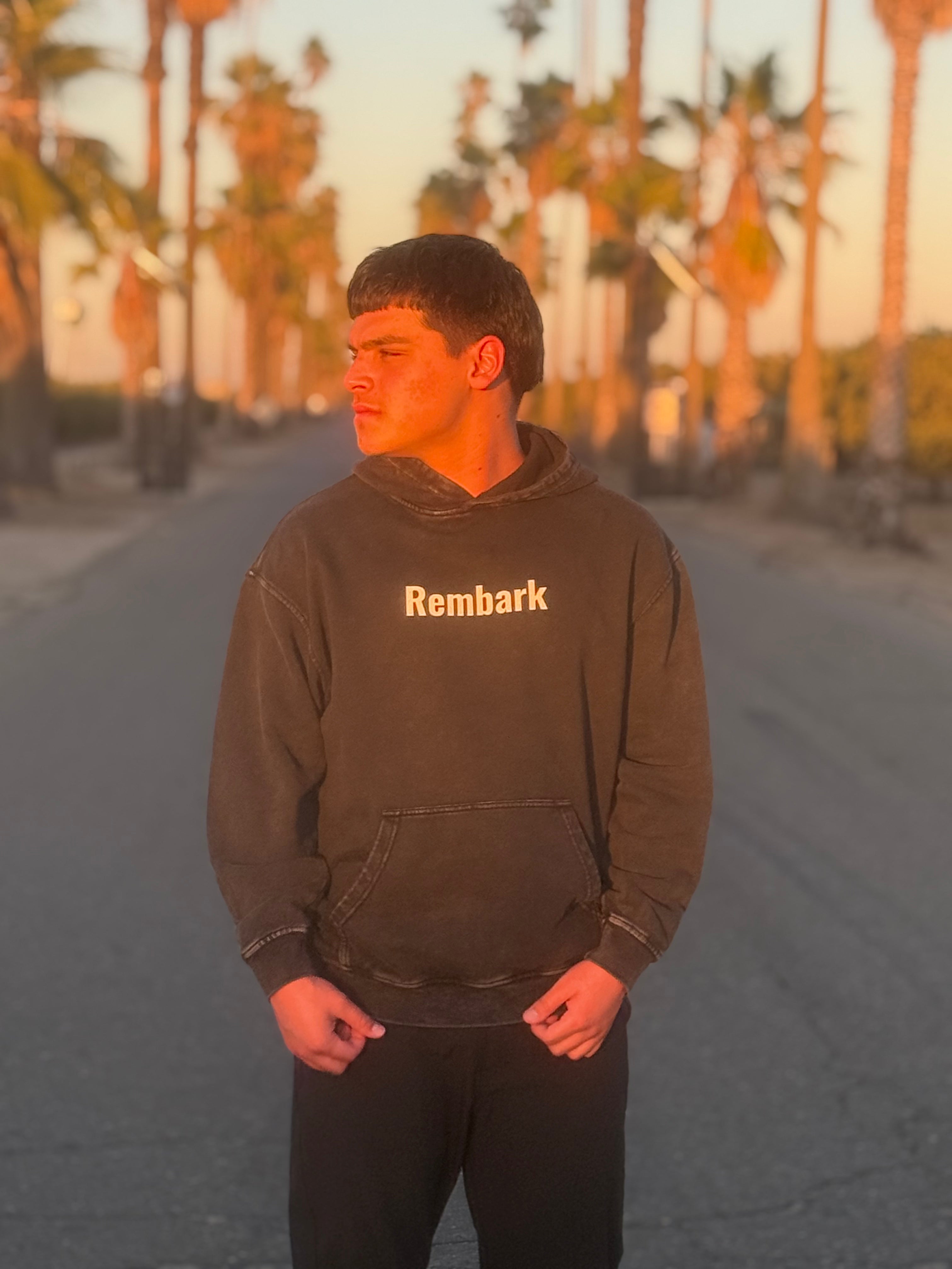 Acid Wash Oversize Hoodie