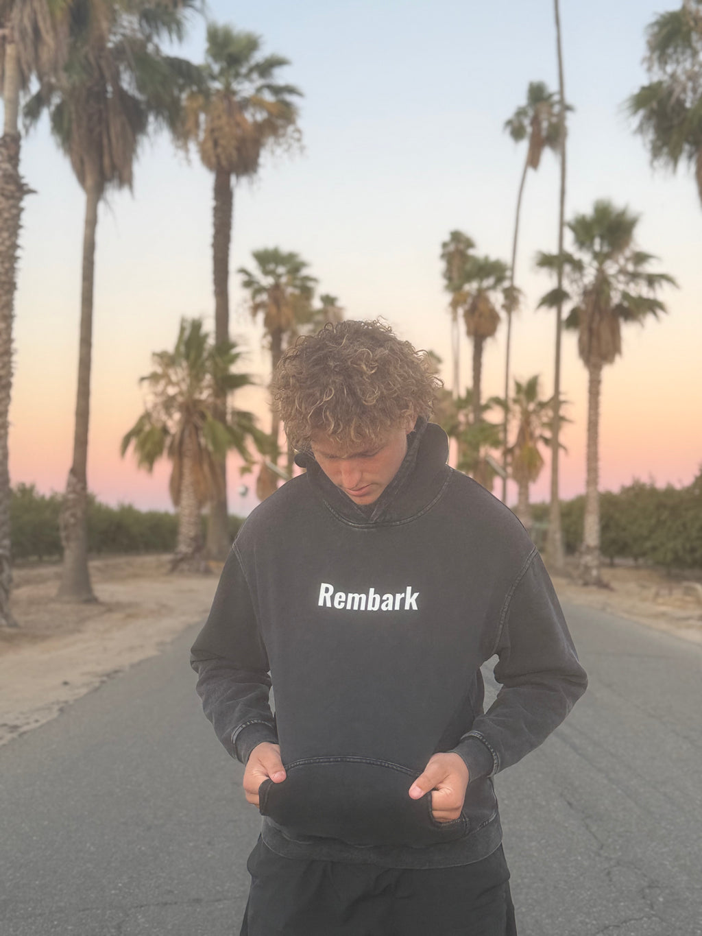 Acid Wash Oversize Hoodie