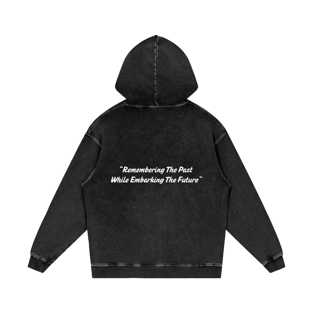 Acid Wash Oversize Hoodie