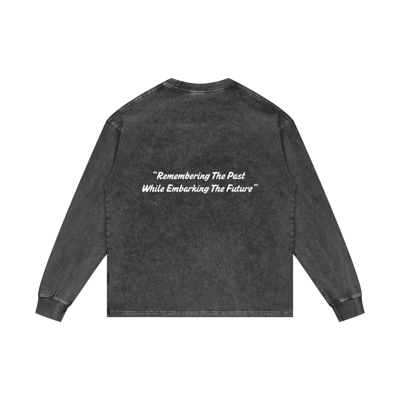 Acid Wash Oversize Long Sleeve T-Shirt
