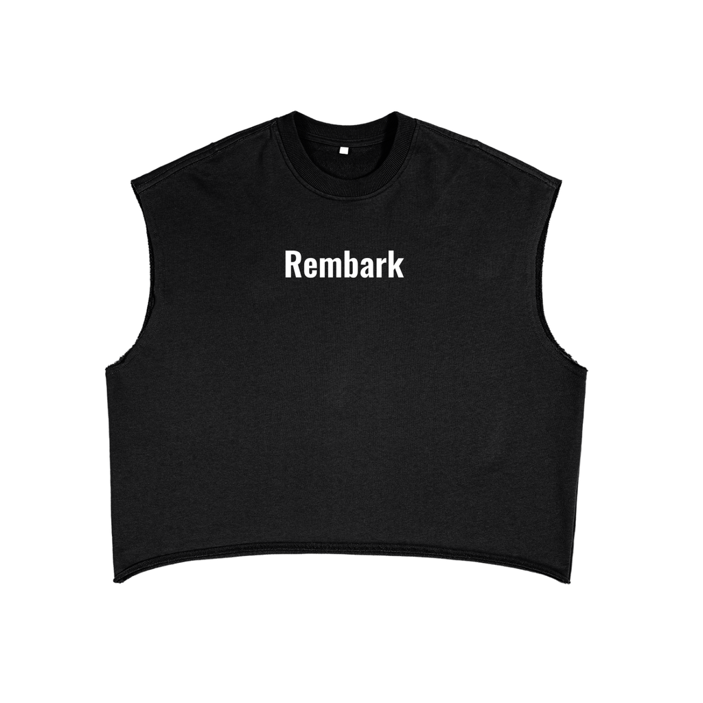 French Terry Boxy Tank Top