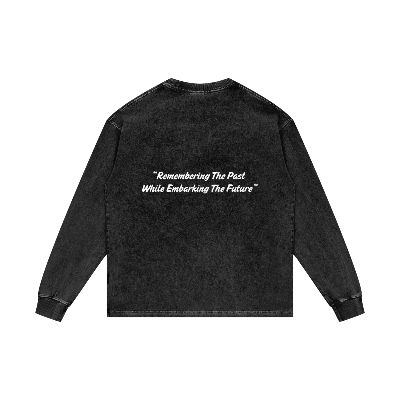 Acid Wash Oversize Long Sleeve T-Shirt