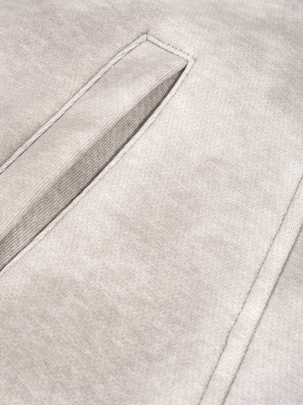 Dirty Washed Boxy Zip-up Fleece Hoodie
